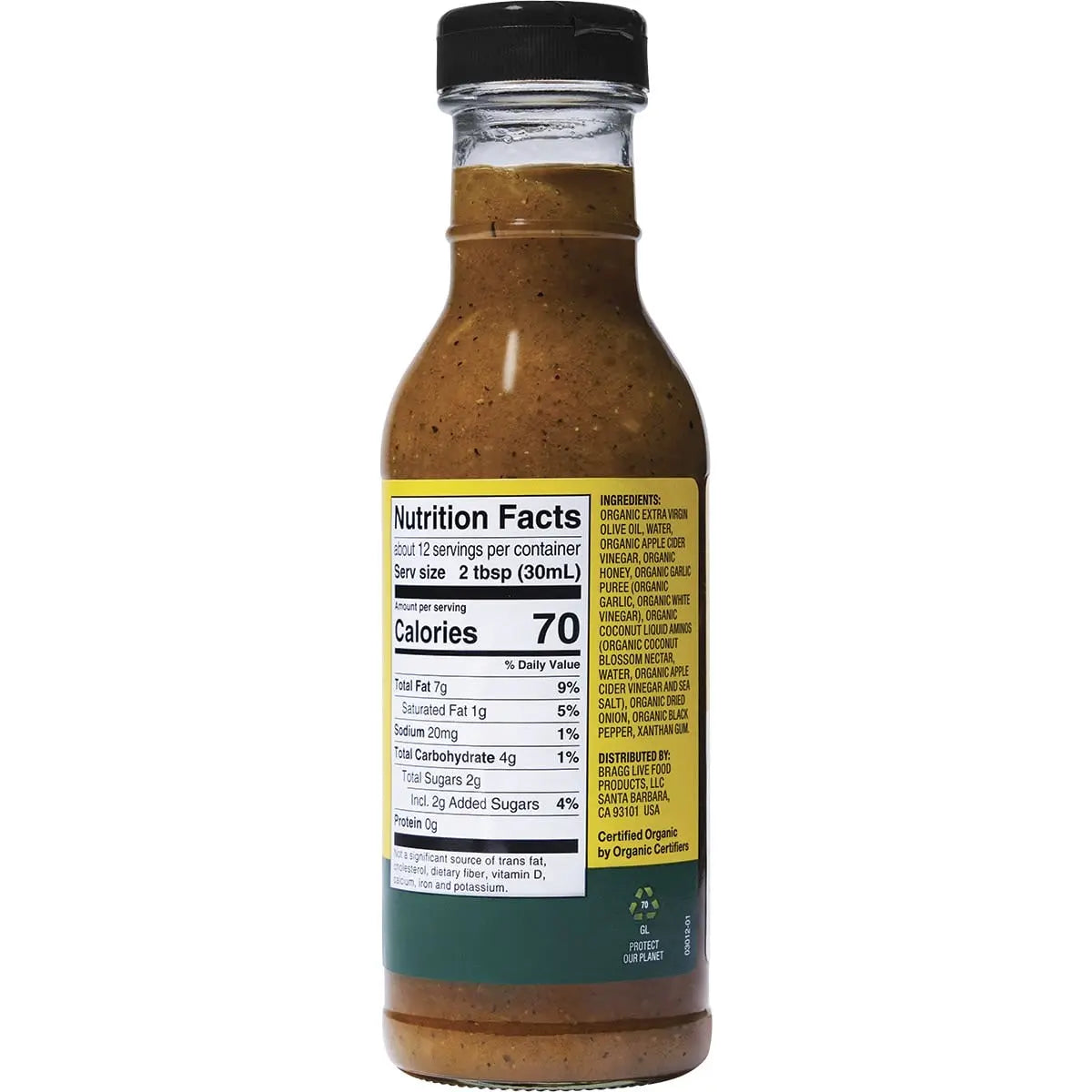 Bragg Salad Dressing & Marinade Vinaigrette 354ml BRAGG