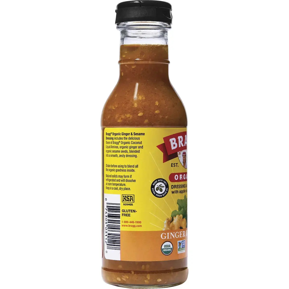 Bragg Salad Dressing & Marinade Ginger & Sesame 354ml BRAGG