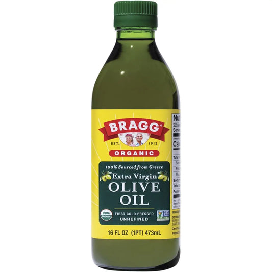 Bragg Olive Oil (Extra Virgin) Unrefined & Unfiltered 473ml BRAGG