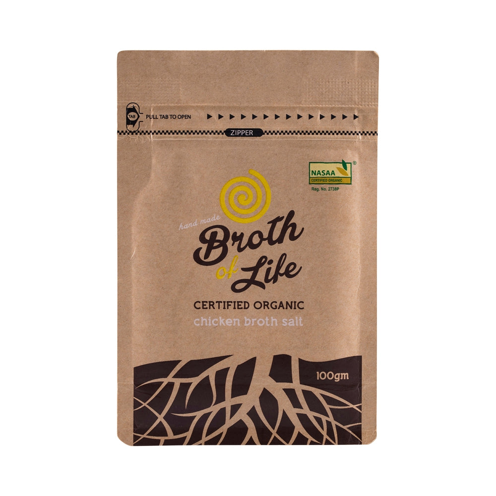 Broth Of Life Organic Chicken Broth Salt 100G - Cutprice Online