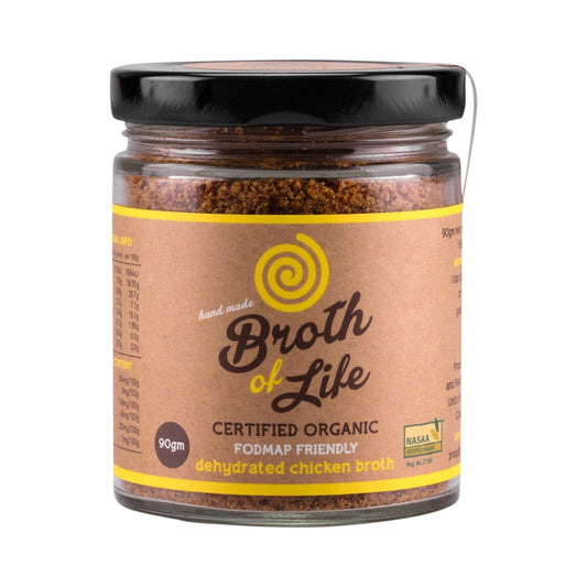 Broth of Life Organic Dehydrated Chicken Broth Fodmap Friendly 90G - Cutprice Online