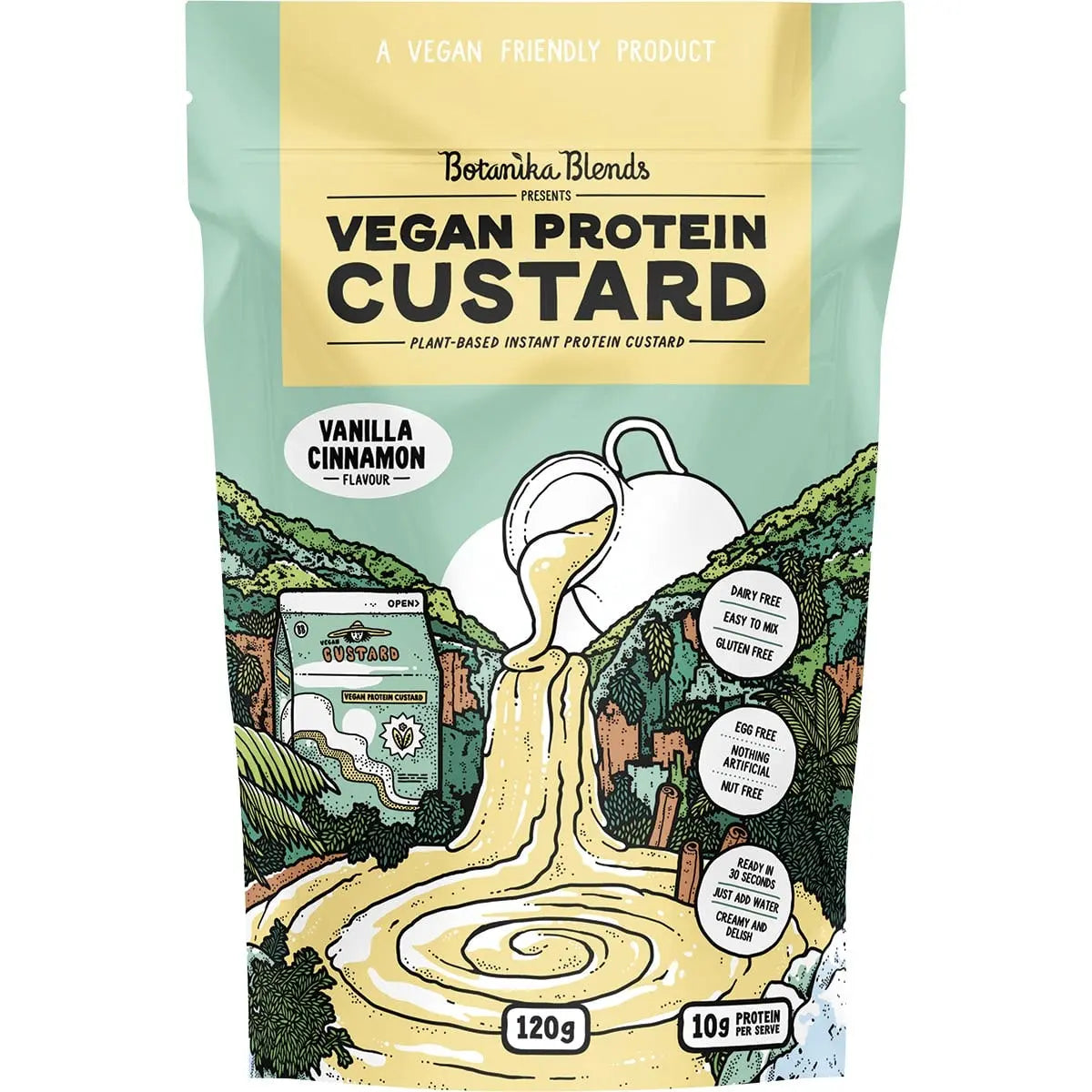 Botanika Blends Vegan Protein Custard Vanilla Cinnamon 120g BOTANIKA BLENDS