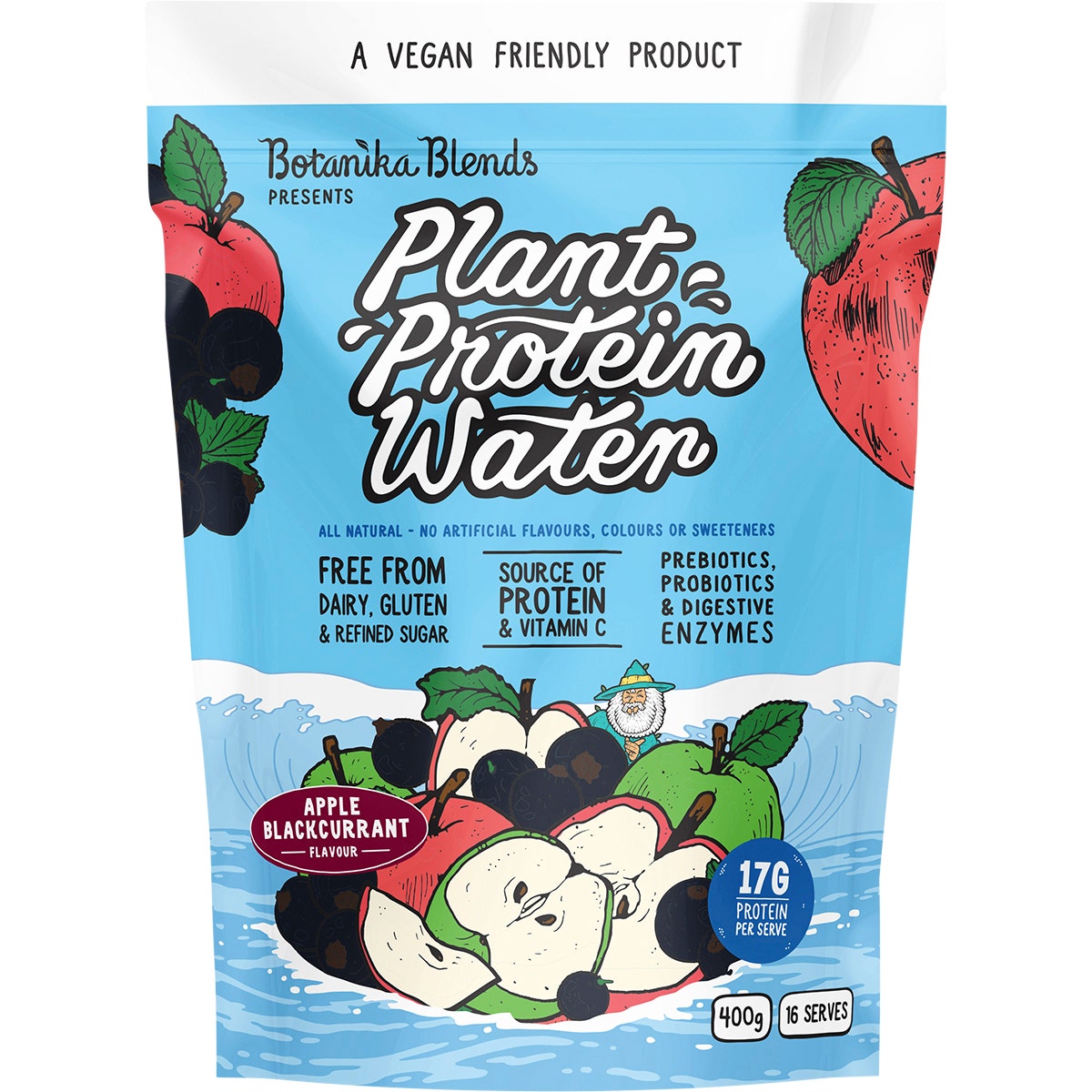 Botanika Blends Plant Protein Water Apple Blackcurrant 400g - Cutprice Online
