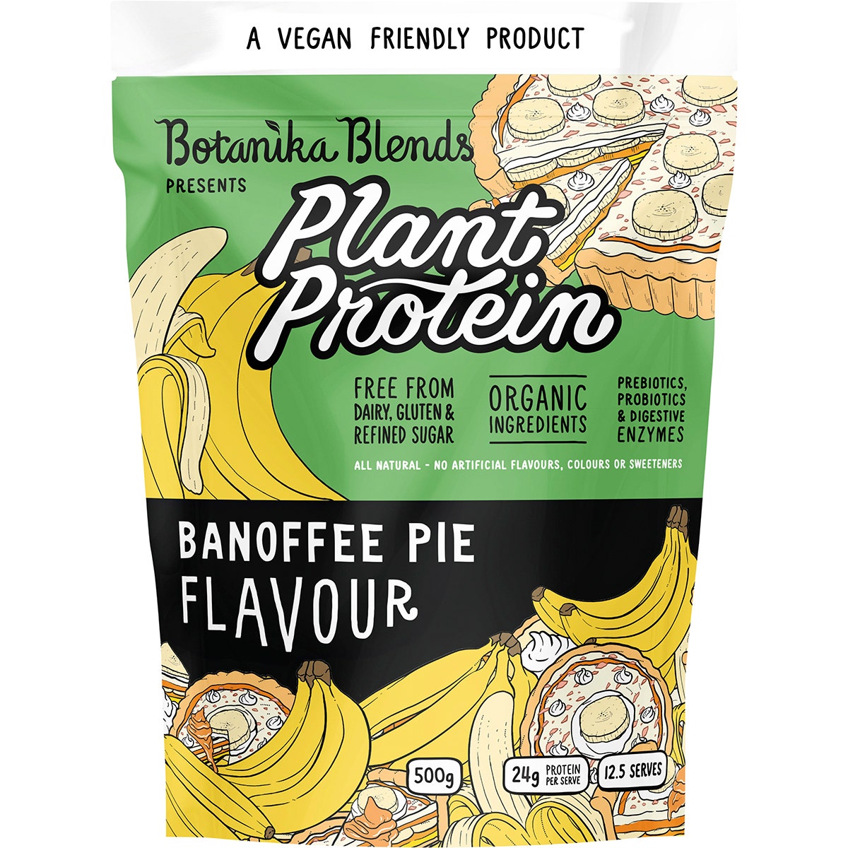 Botanika Blends Plant Protein Banoffee Pie 500g - Cutprice Online