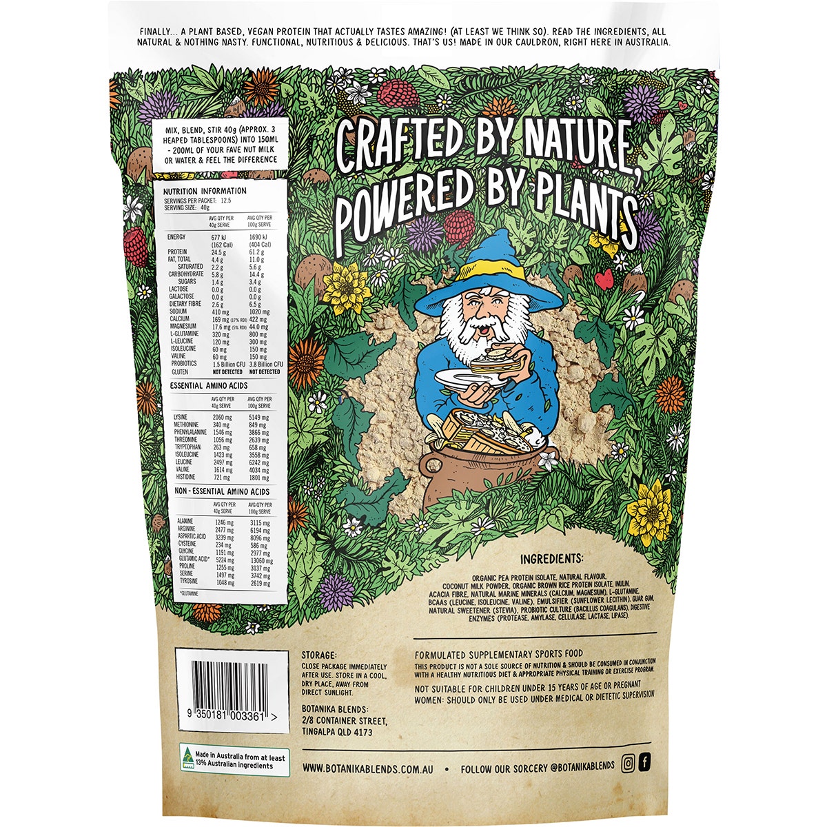 Botanika Blends Plant Protein Banoffee Pie 500g - Cutprice Online