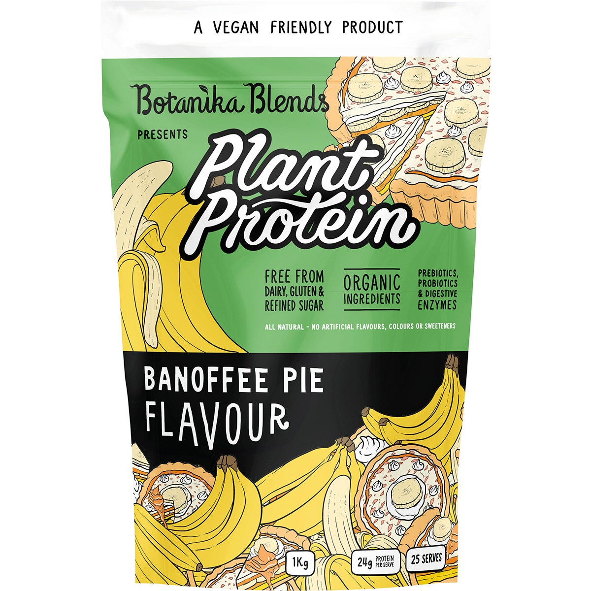 Botanika Blends Plant Protein Banoffee Pie 1kg - Cutprice Online