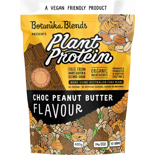 Botanika Blends Plant Protein Choc Peanut Butter 400g - Cutprice Online