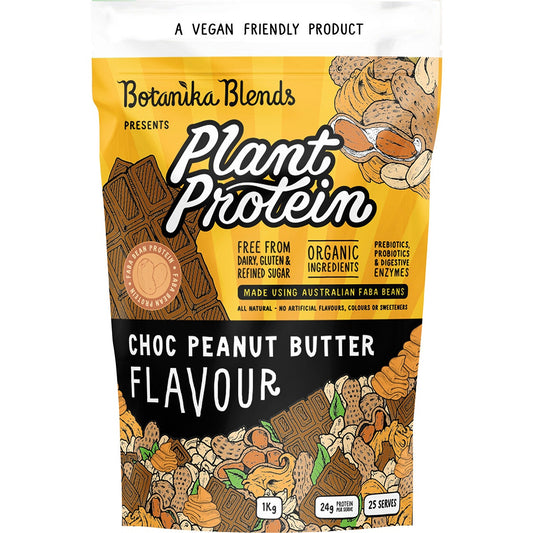 Botanika Blends Plant Protein Choc Peanut Butter 1kg - Cutprice Online
