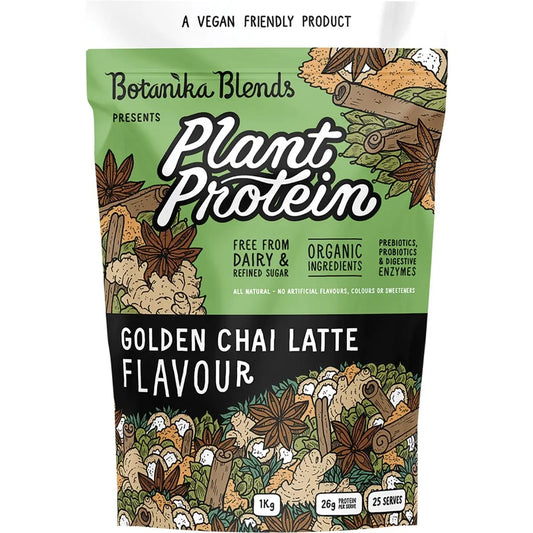 Botanika Blends Plant Protein Golden Chai Latte 1kg BOTANIKA BLENDS