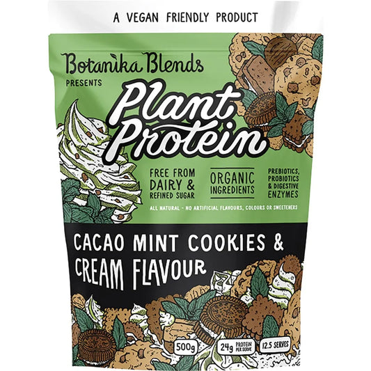 Botanika Blends Plant Protein Cacao Mint Cookies & Cream 500g BOTANIKA BLENDS