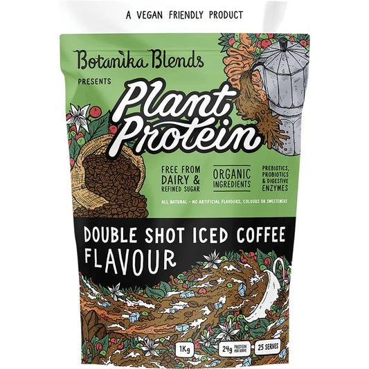 Botanika Blends Plant Protein Double Shot Iced Coffee 1kg BOTANIKA BLENDS