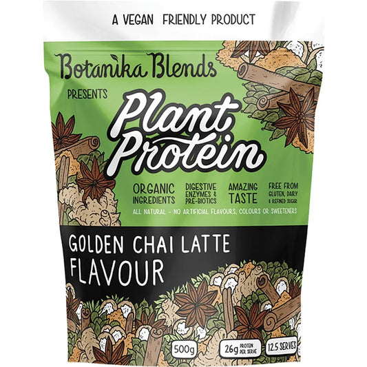 Botanika Blends Plant Protein Golden Chai Latte 500g BOTANIKA BLENDS