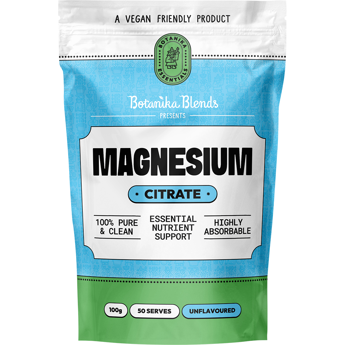 Botanika Blends Magnesium Citrate 100g
