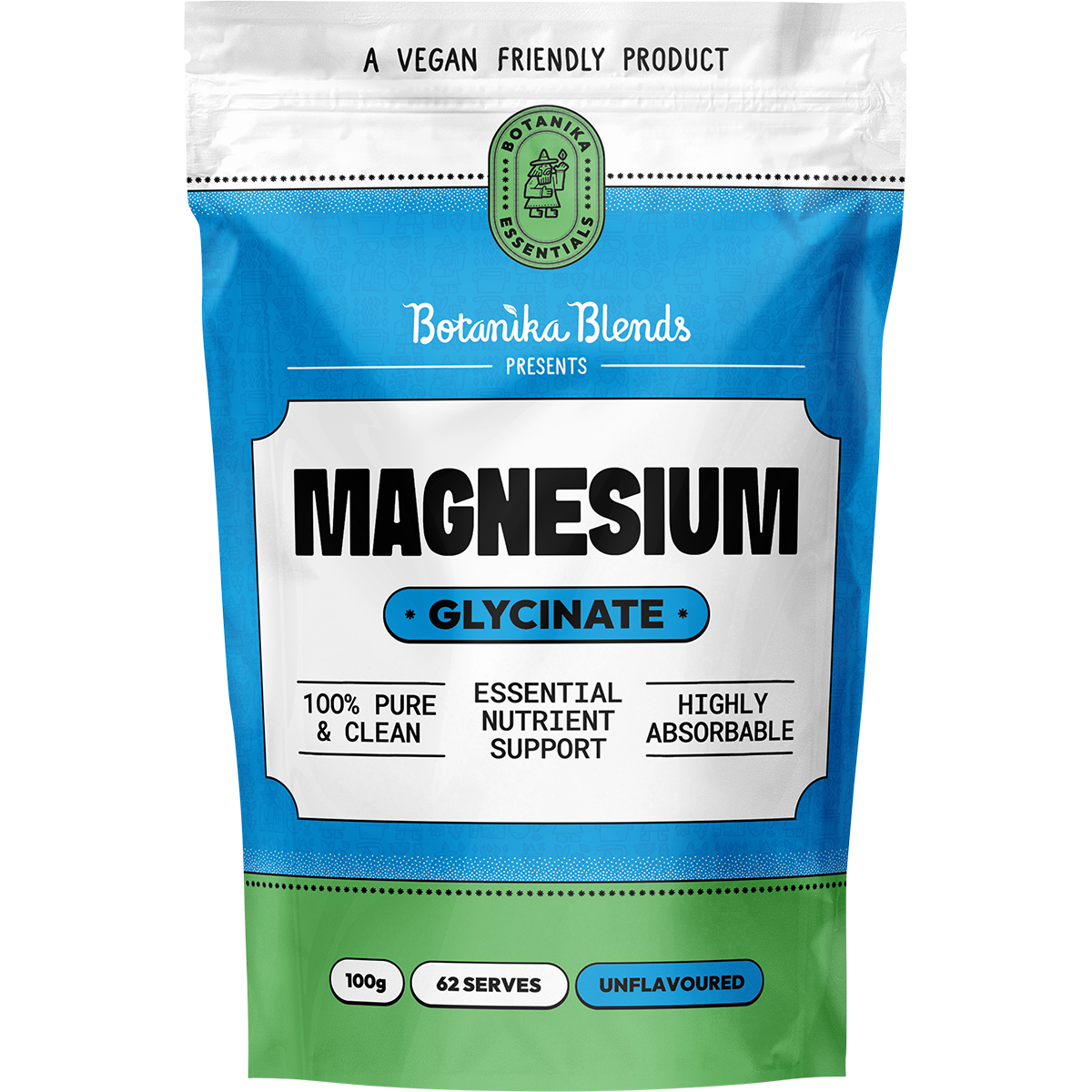 Botanika Blends Magnesium Glycinate 100g