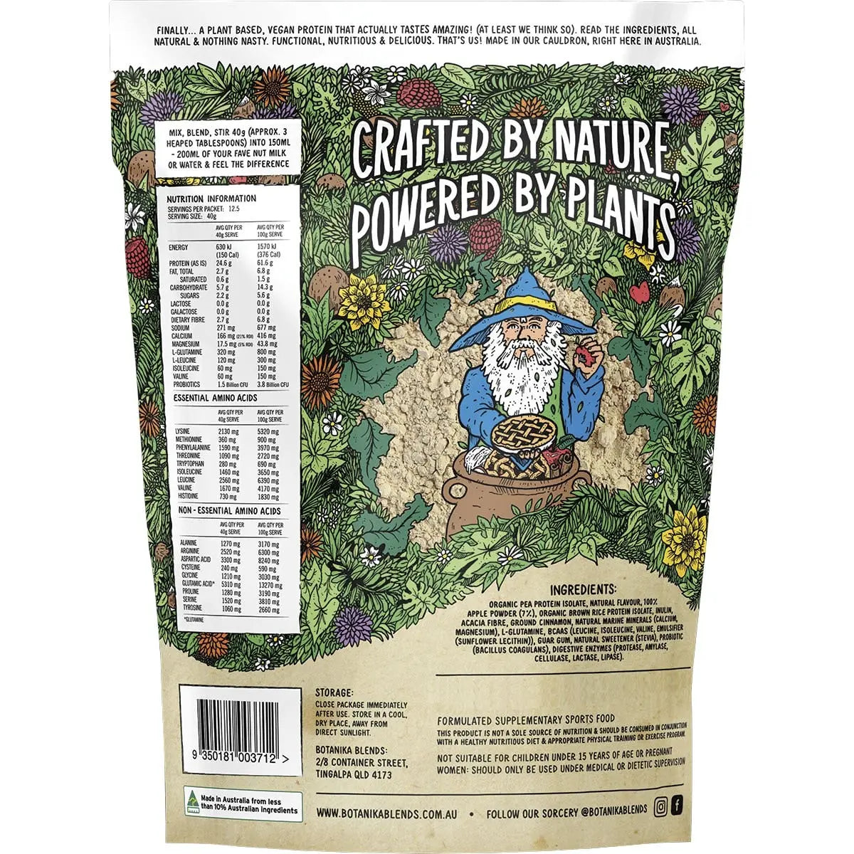 Botanika Blends Plant Protein Apple Pie 500g BOTANIKA BLENDS