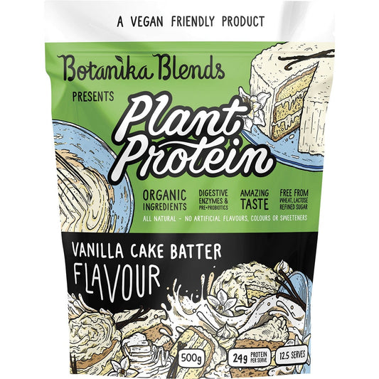 Botanika Blends Plant Protein Vanilla Cake Batter 500g BOTANIKA BLENDS