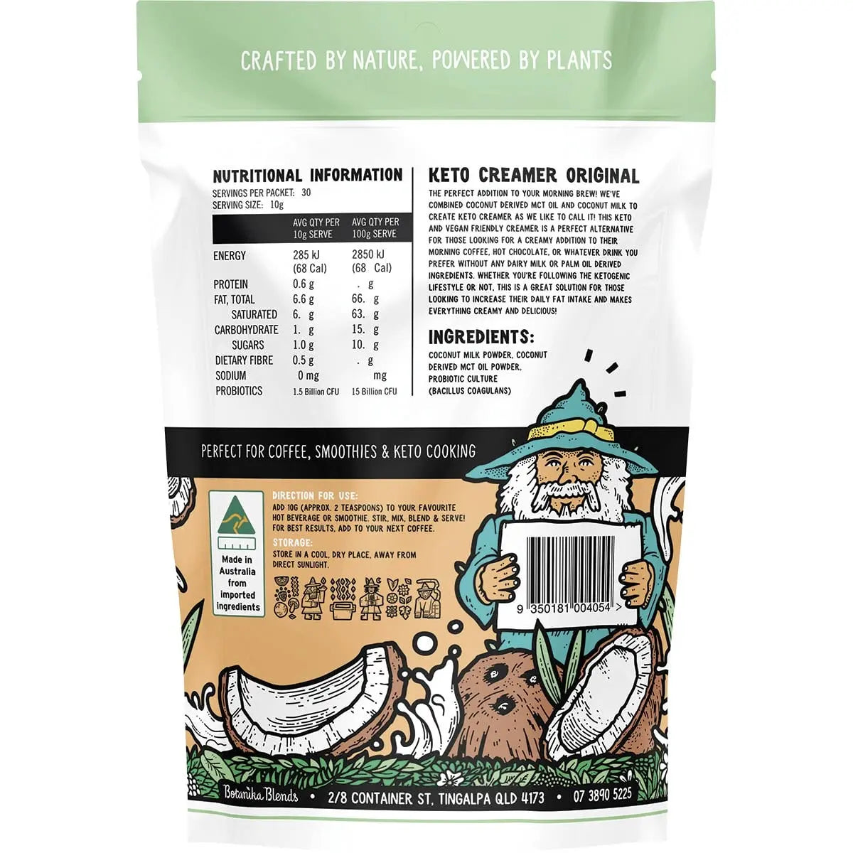 Botanika Blends Keto Creamer Original 300g BOTANIKA BLENDS
