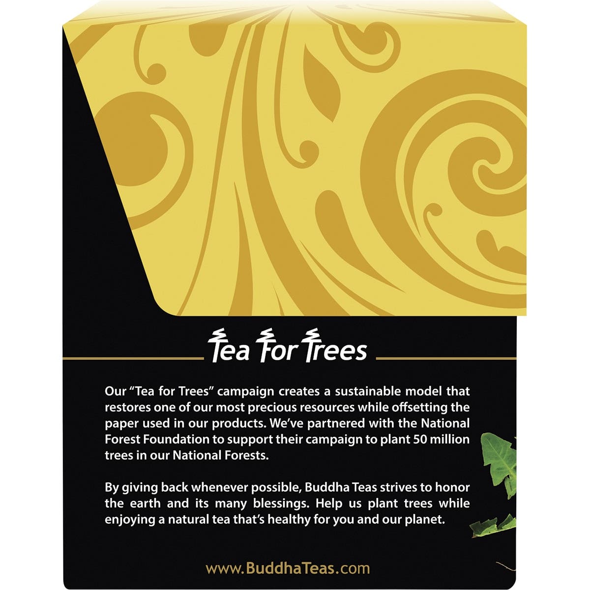 BUDDHA TEAS Organic Herbal Tea Bags Dandelion Root Tea 18pk - Cutprice Online
