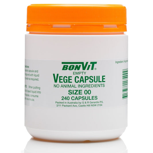 Bonvit Vege Capsules 00 Size 240c - Cutprice Online