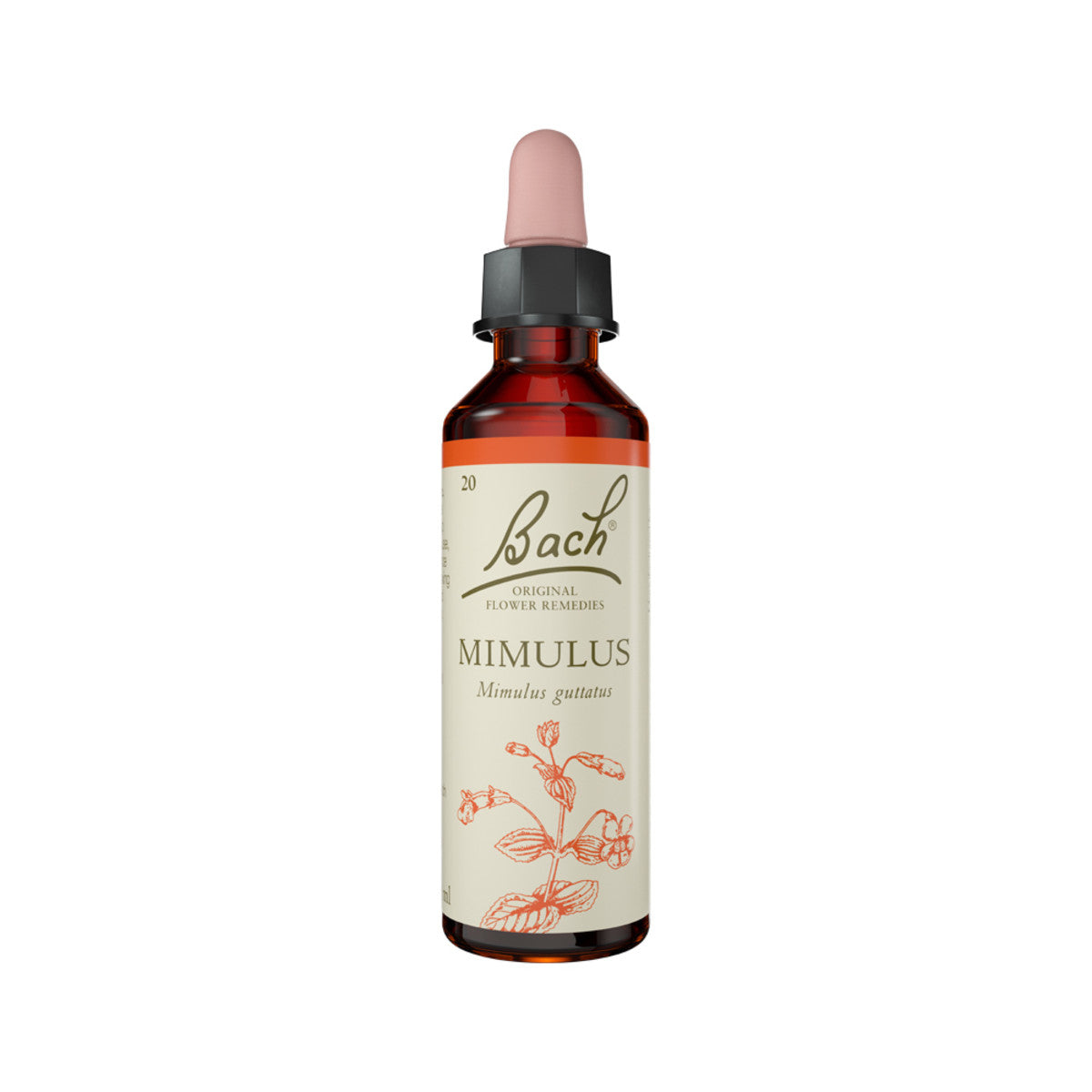 Bach Flower Remedies Mimulus 20ml Bach Flower