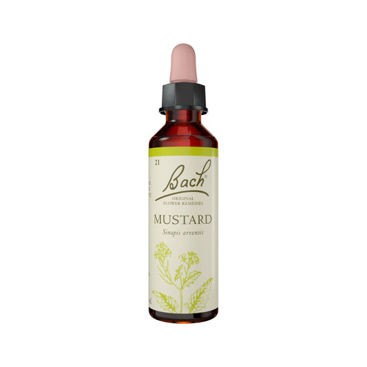 Bach Flower Remedies Mustard 20ml Bach Flower