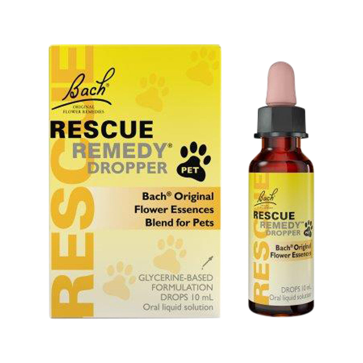 Bach Rescue Remedy Pet Dropper 10ml Bach Flower