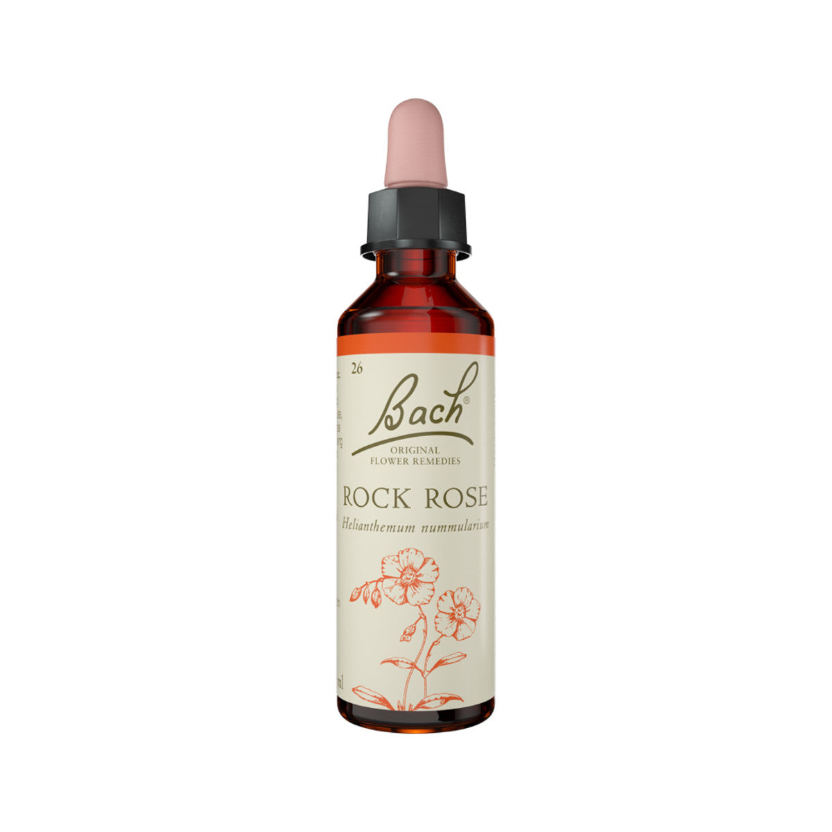 Bach Flower Remedies Rock Rose 20ml Bach Flower