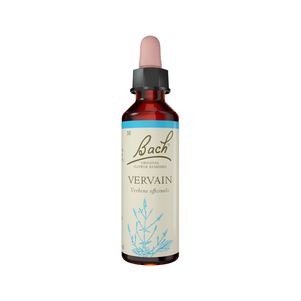 Bach Flower Remedies Vervain 20ml Bach Flower
