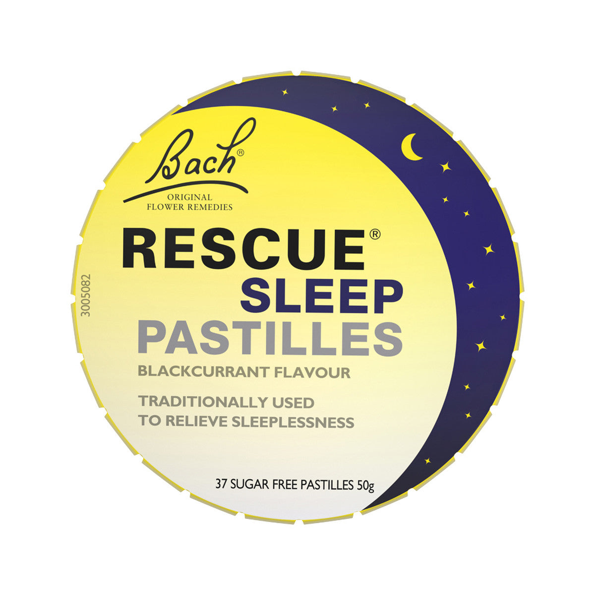 Bach Flower Remedies Rescue Sleep Pastilles Blackcurrant 50g - Cutprice Online