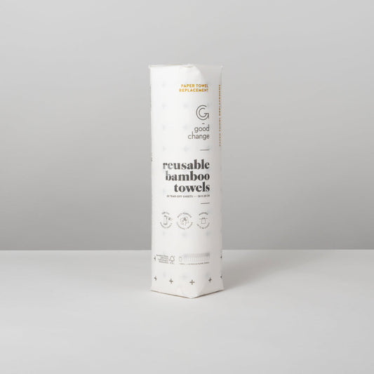 GOOD CHANGE STORE Reusable Bamboo Towels 20 Sheets 1 GOOD CHANCE