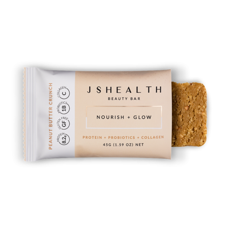 JSHEALTH Peanut Butter Crunch Beauty Bar 45g 12PK - Cutprice Online