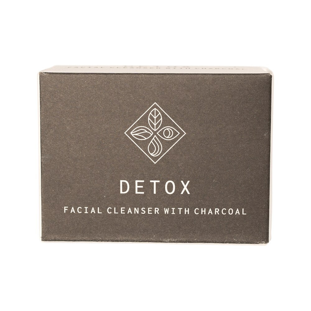 Base (Soap With Impact) Bar Detox Facial Cleanser with Charcoal (Boxed) 120g - Cutprice Online