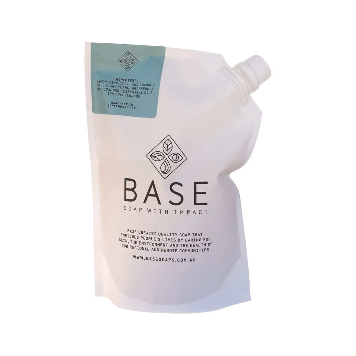 Base (Soap With Impact) Body Wash South Coast Refill 1 Litre - Cutprice Online