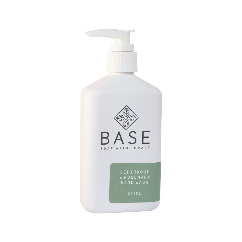 Base (Soap With Impact) Hand Wash Cedarwood & Rosemary 250ml - Cutprice Online