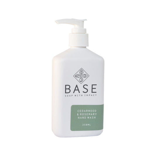 Base (Soap With Impact) Hand Wash Cedarwood & Rosemary 250ml - Cutprice Online