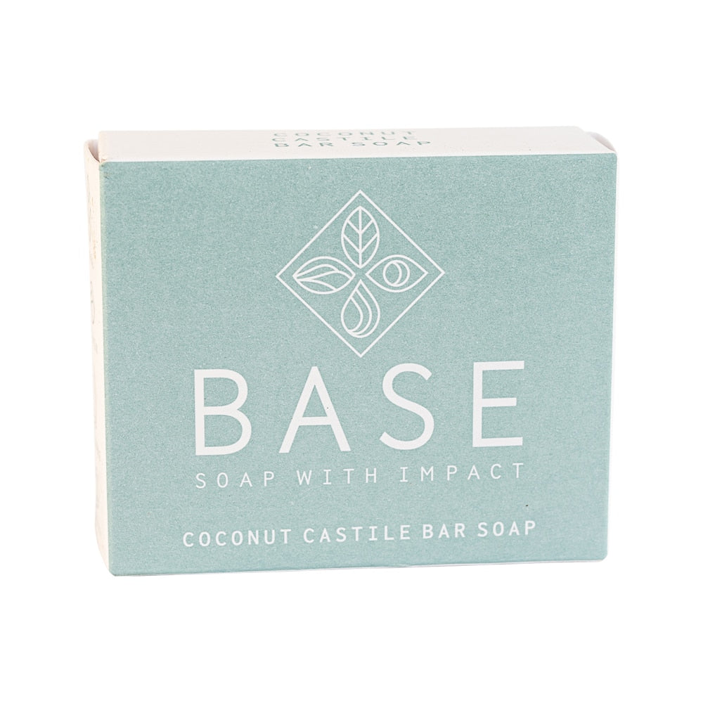 Base (Soap With Impact) Soap Bar Coconut Castile (Boxed) 120g - Cutprice Online