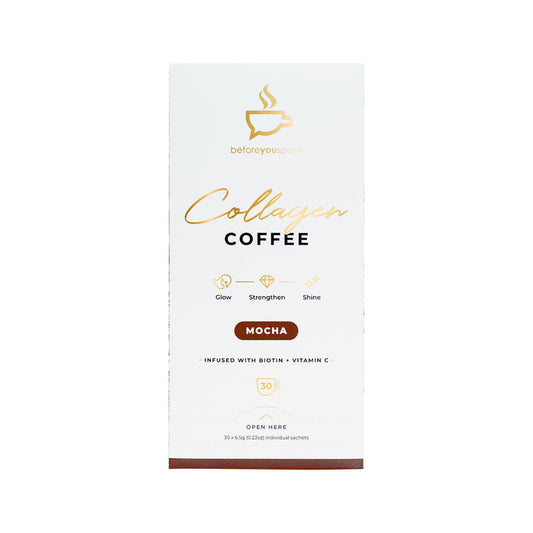 Before You Speak Collagen Coffee Mocha 6.5g X 30 Pack - Cutprice Online