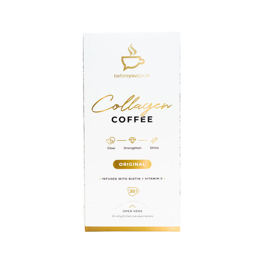 Before You Speak Collagen Coffee Original 6.5g X 30 Pack - Cutprice Online