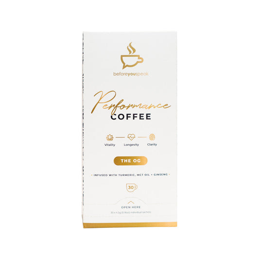 Before You Speak Performance Coffee the Og 4.5g X 30 Pack - Cutprice Online