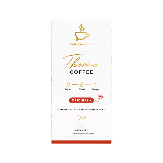 Before You Speak Thermo Coffee Original + Extra Shot 6.5g X 30 Pack - Cutprice Online