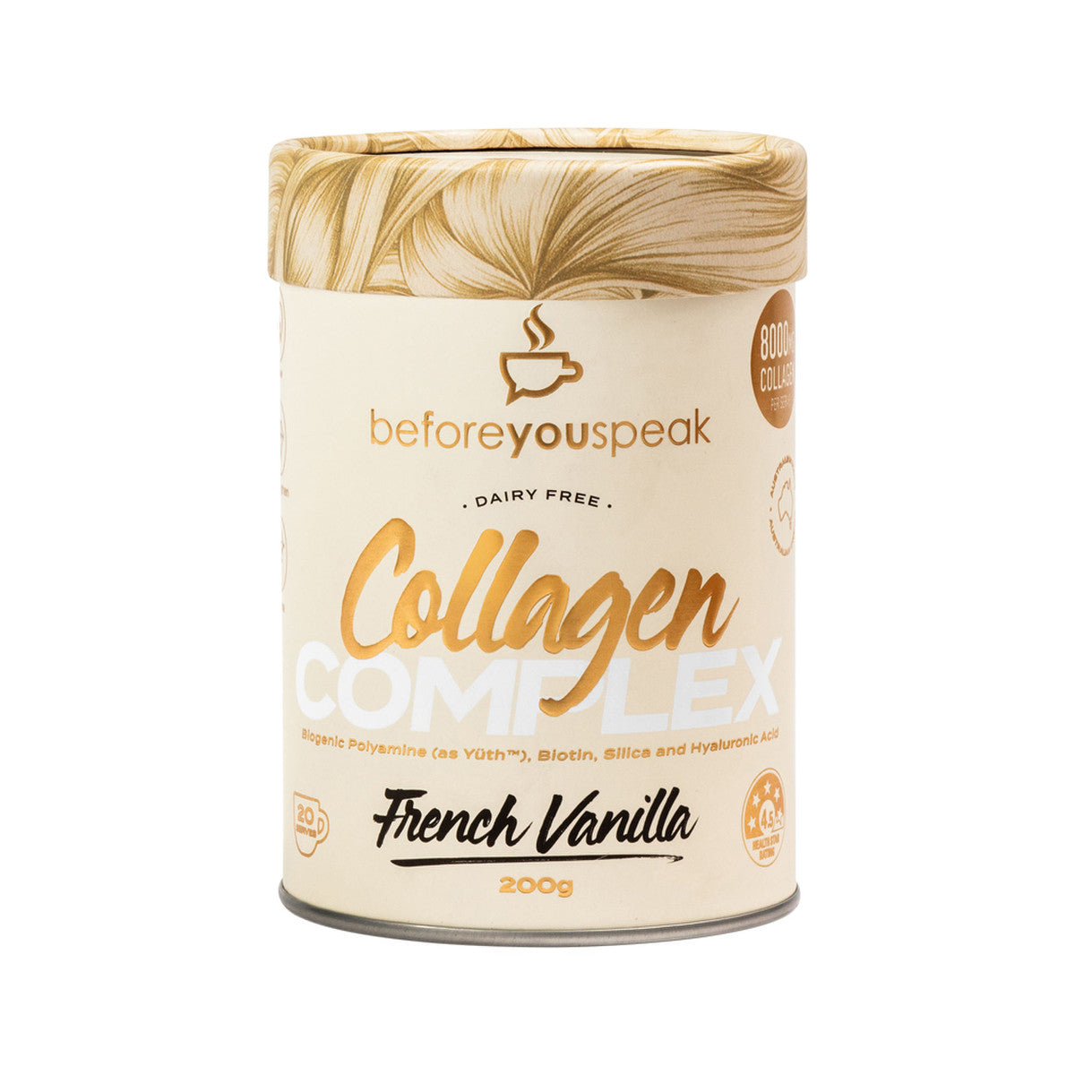 Before You Speak Collagen Complex French Vanilla 200g - Cutprice Online