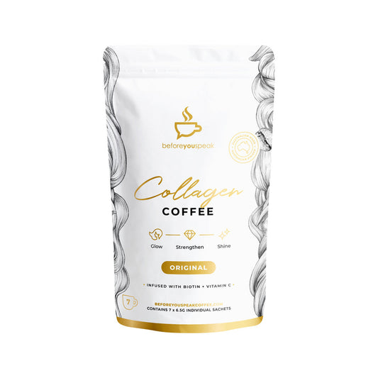 Before You Speak Collagen Coffee Original 6.5g x 7 Pack - Cutprice Online