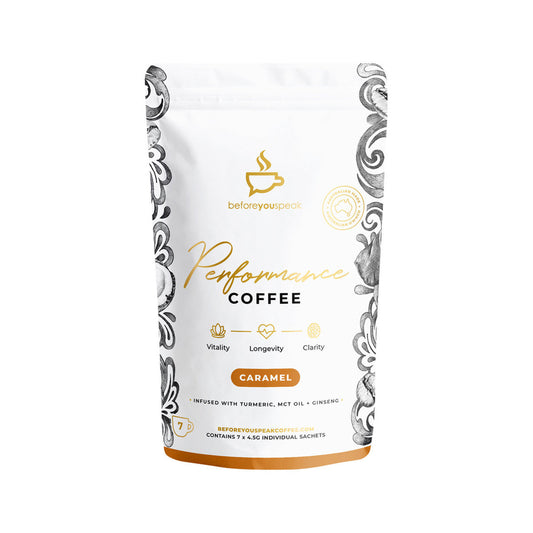 Before You Speak Performance Coffee Caramel 4.5g x 7 Pack - Cutprice Online