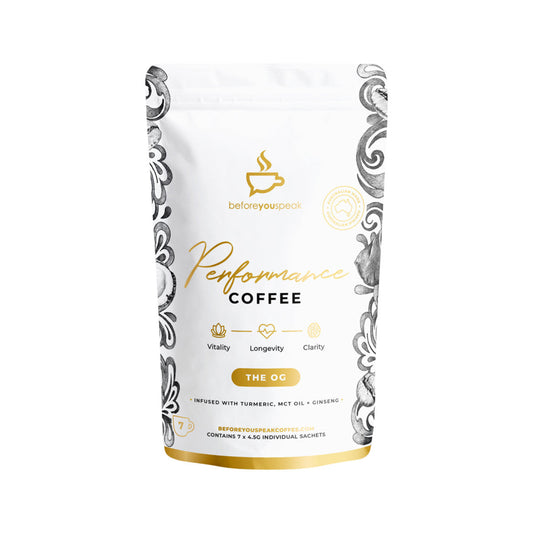 Before You Speak Performance Coffee The OG 4.5g x 7 Pack - Cutprice Online