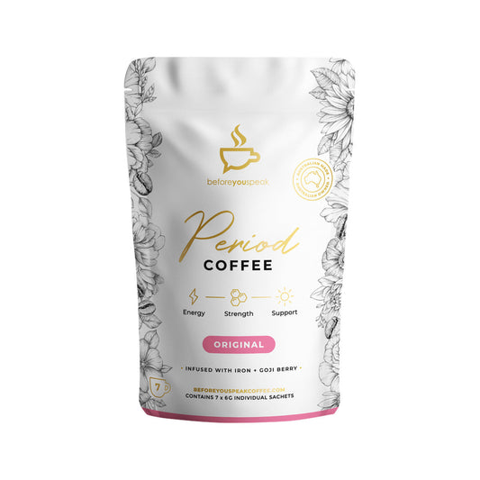 Before You Speak Period Coffee Original 6g x 7 Pack - Cutprice Online