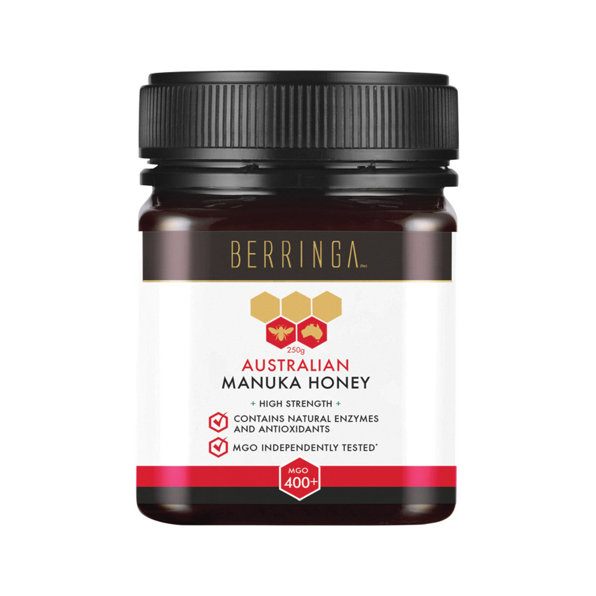 Berringa Australian Manuka Honey High Strength (MGO 400+) 250g - Cutprice Online