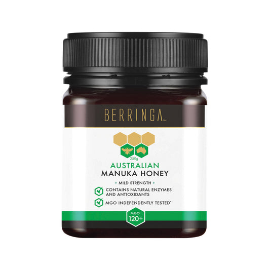 Berringa Australian Manuka Honey Mild Strength (MGO 120+) 250g - Cutprice Online
