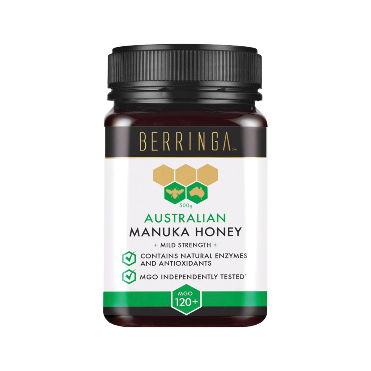 Berringa Australian Manuka Honey Mild Strength (MGO 120+) 500g - Cutprice Online