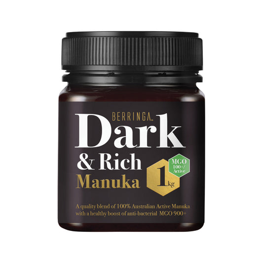 Berringa Dark & Rich Manuka (Honey) (MGO 100+) 1kg - Cutprice Online