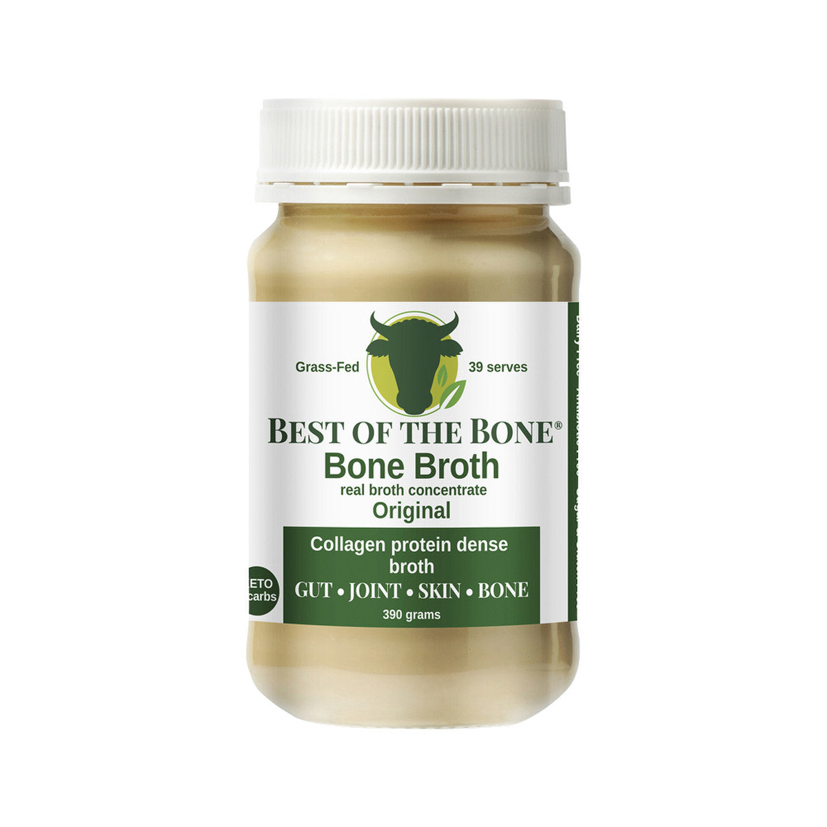 Best of the Bone Bone Broth Beef Real Broth Concentrate Original 390g - Cutprice Online